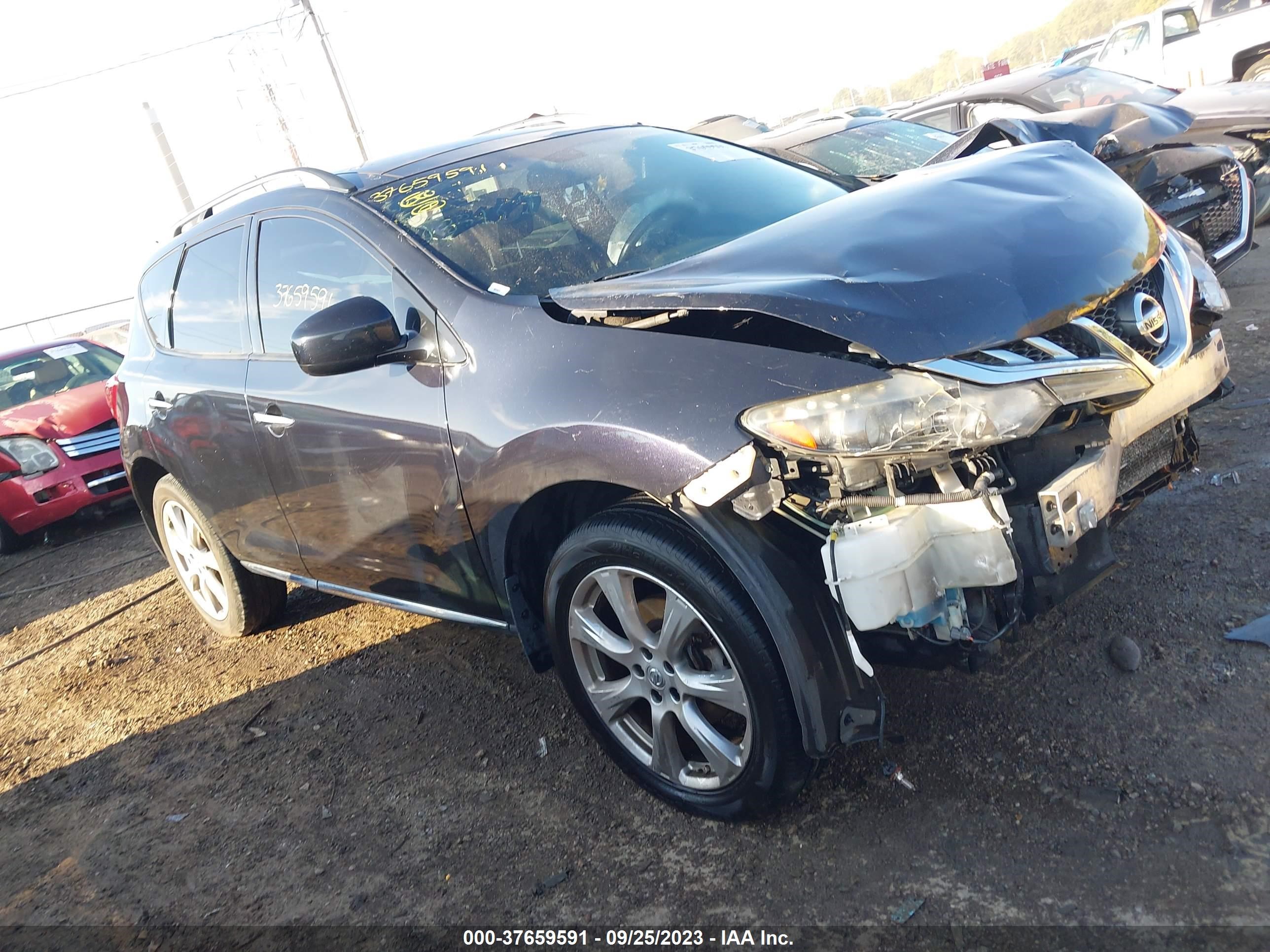 NISSAN MURANO 2012 jn8az1mw2cw233169