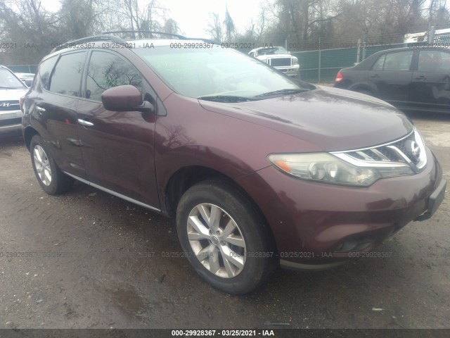 NISSAN MURANO 2013 jn8az1mw2dw301908