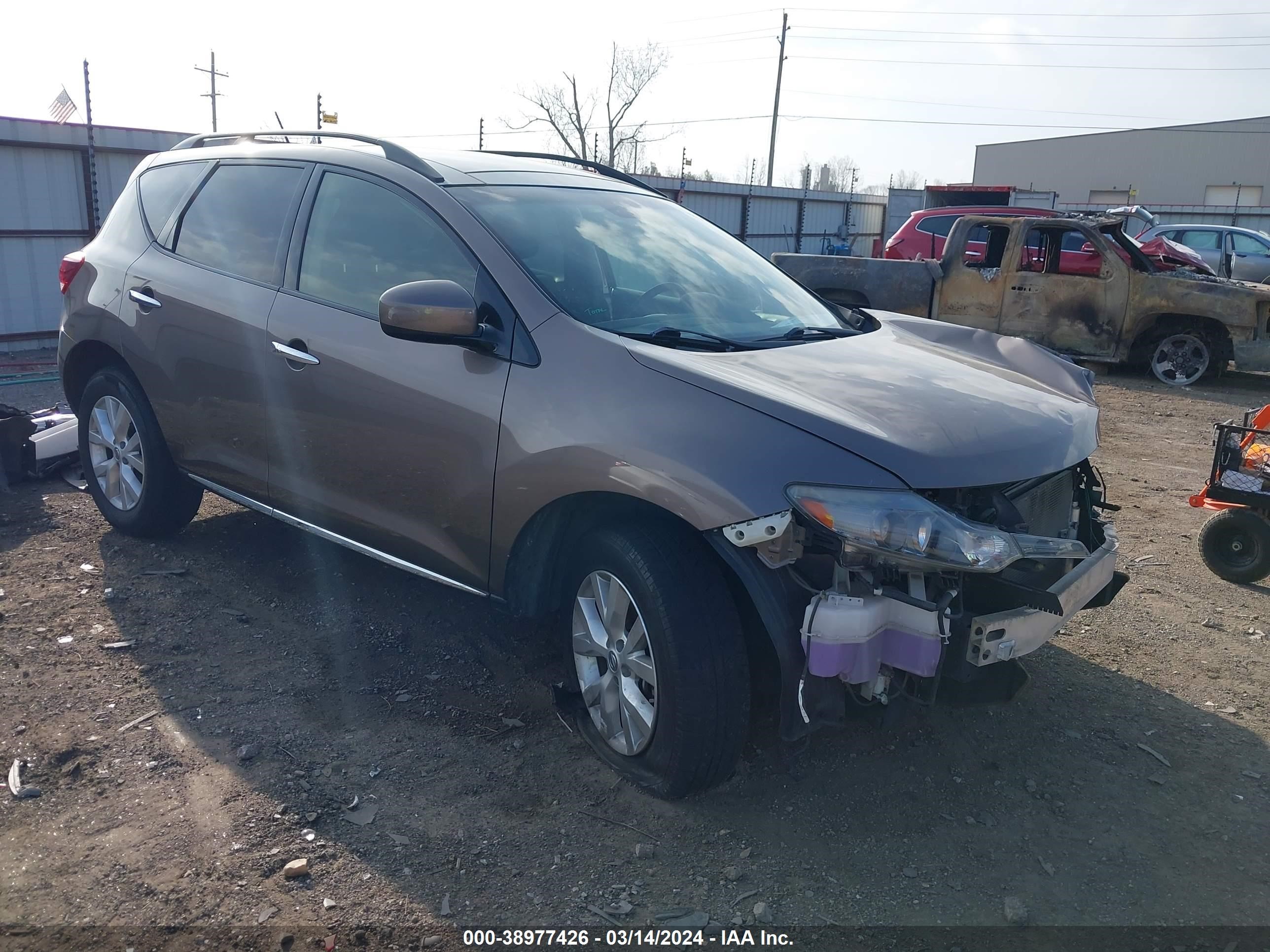 NISSAN MURANO 2014 jn8az1mw2ew500586