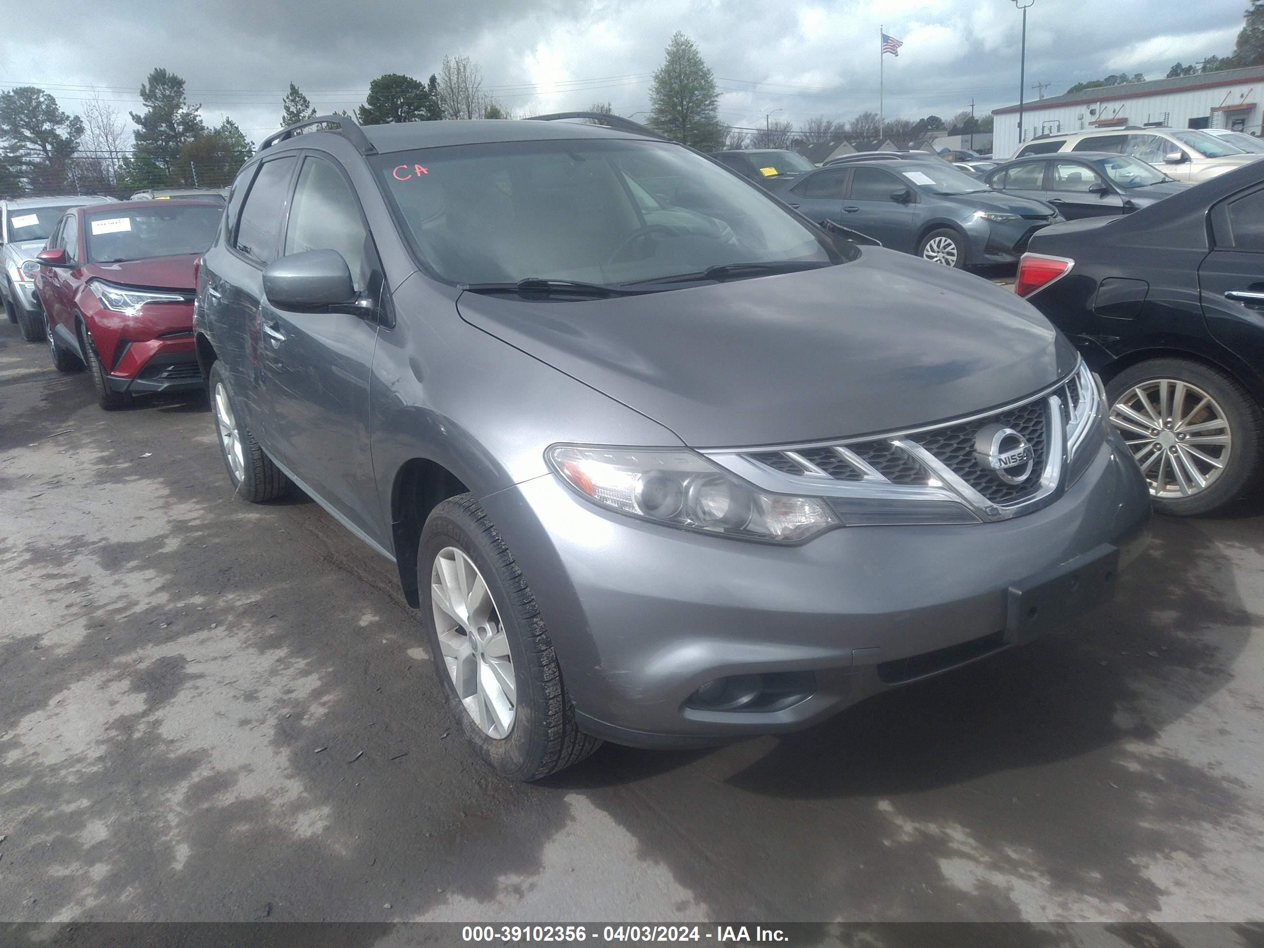 NISSAN MURANO 2014 jn8az1mw2ew514892