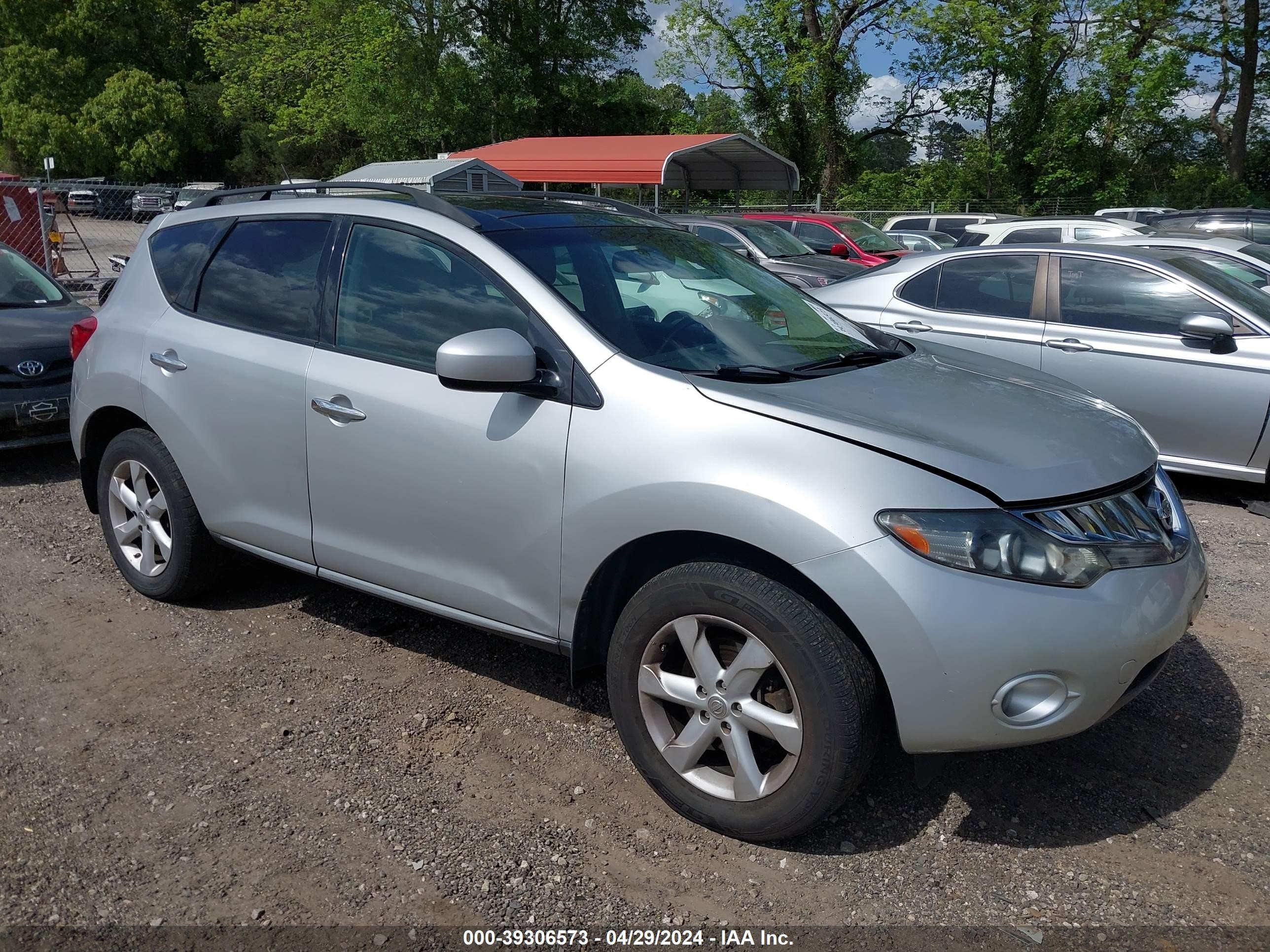 NISSAN MURANO 2010 jn8az1mw3aw102345