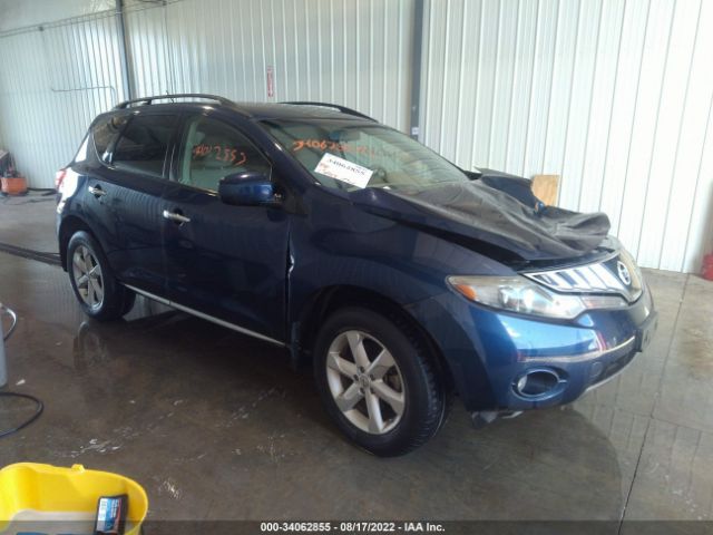 NISSAN MURANO 2010 jn8az1mw3aw104788