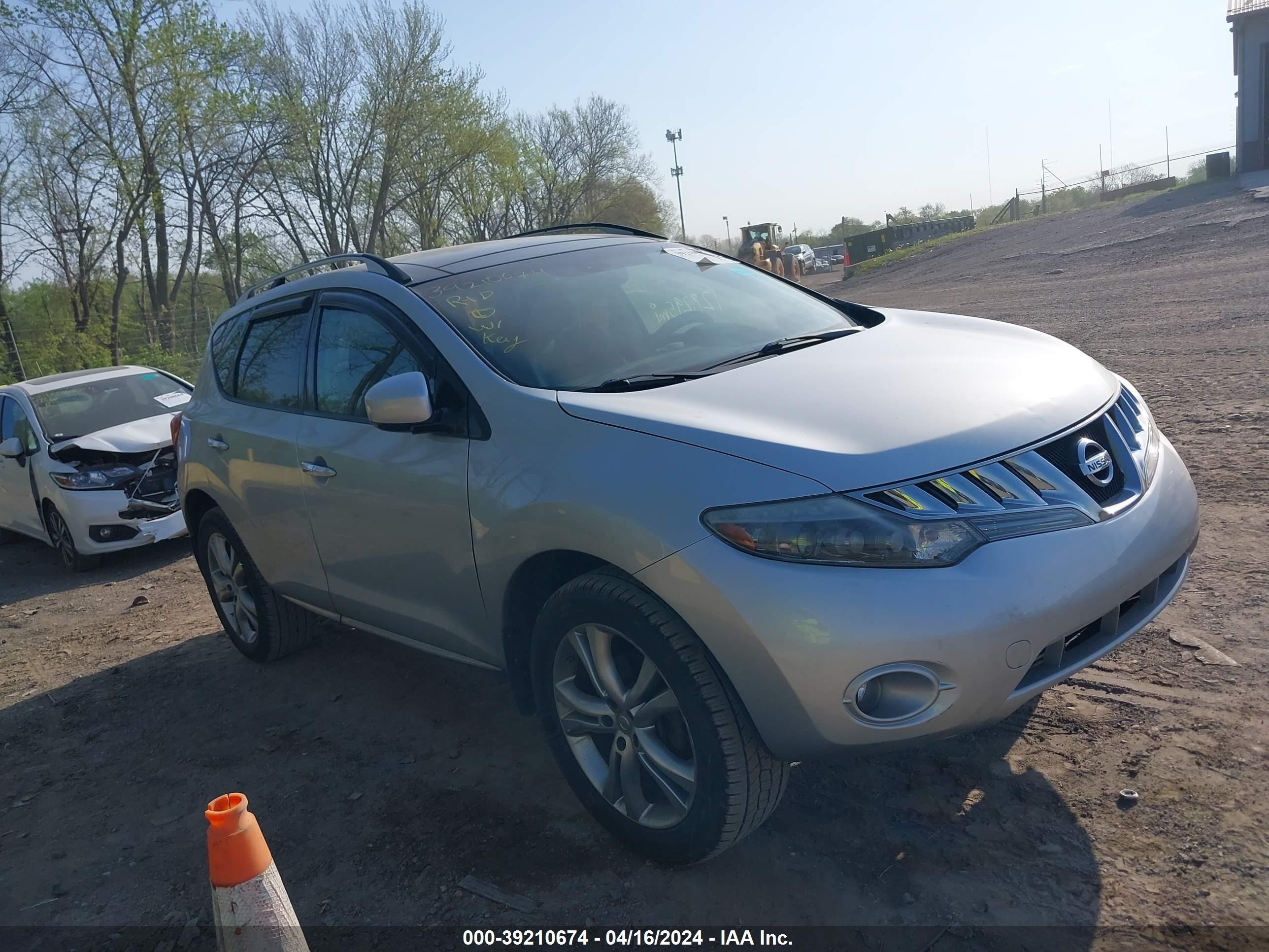 NISSAN MURANO 2010 jn8az1mw3aw110106