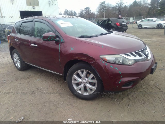 NISSAN MURANO 2011 jn8az1mw3bw178696