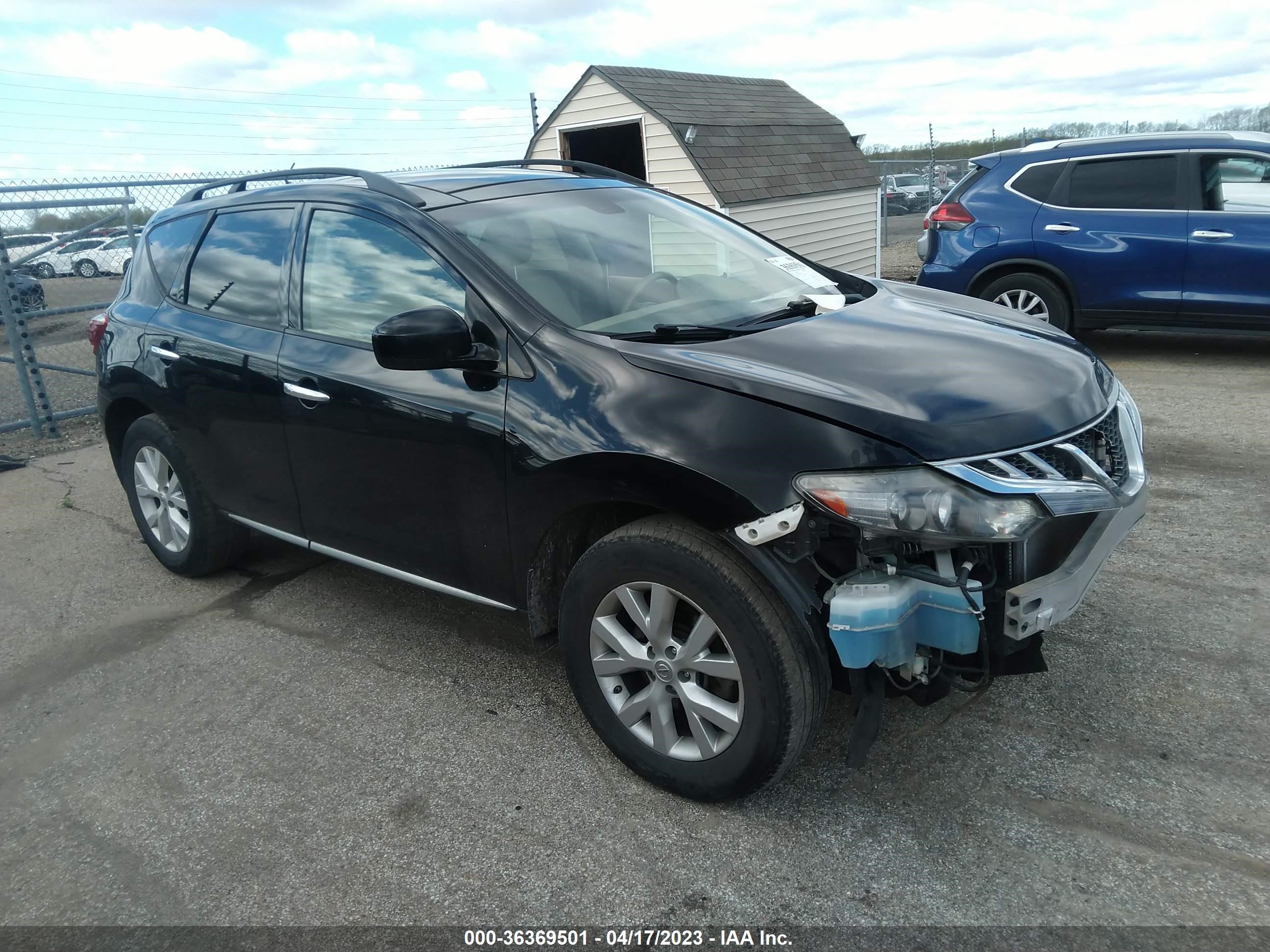 NISSAN MURANO 2011 jn8az1mw3bw188340