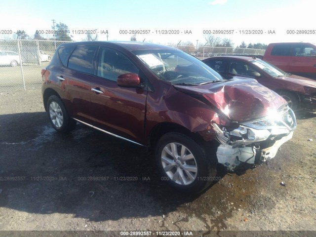 NISSAN MURANO 2012 jn8az1mw3cw203730