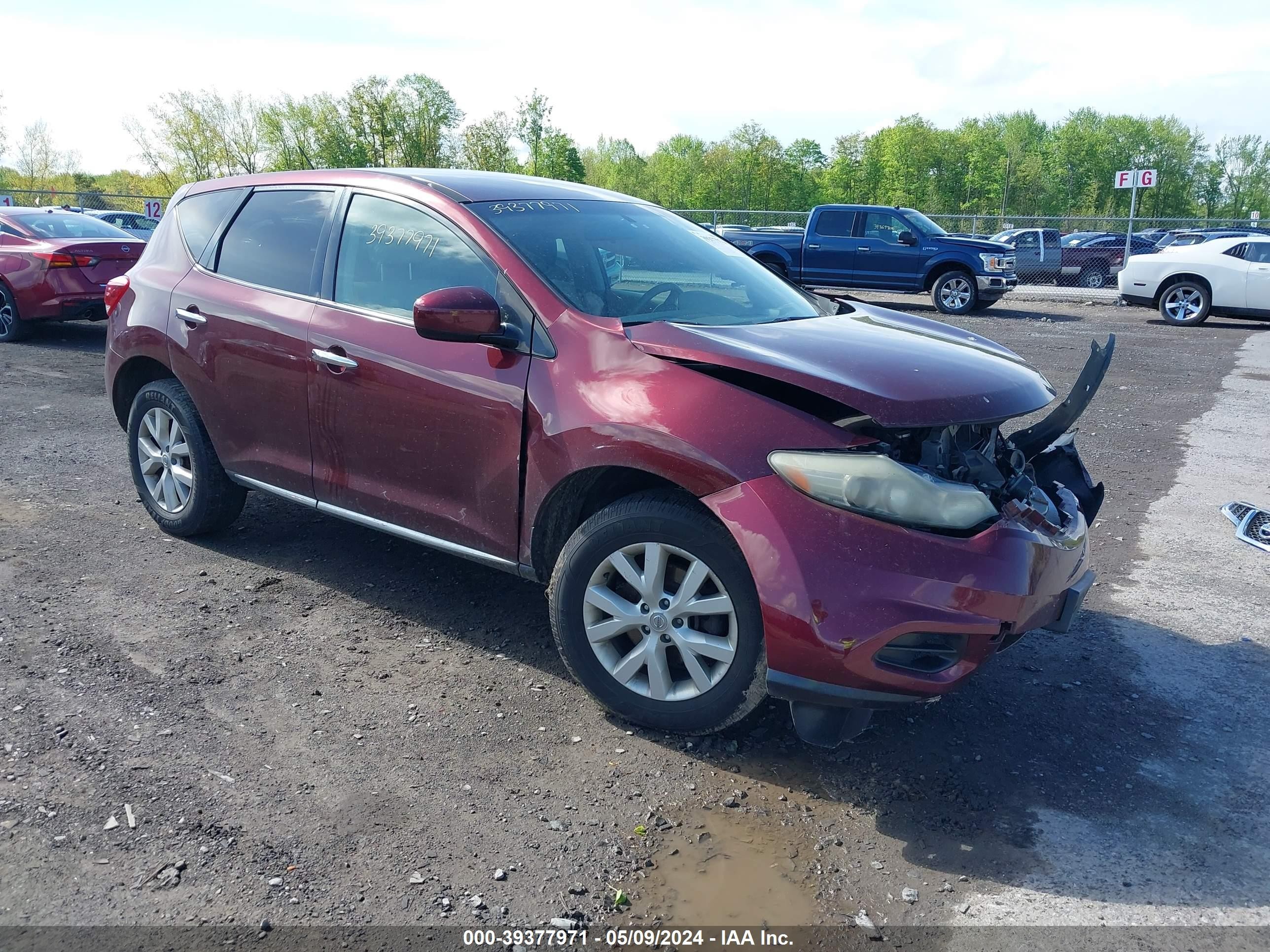 NISSAN MURANO 2012 jn8az1mw3cw206868