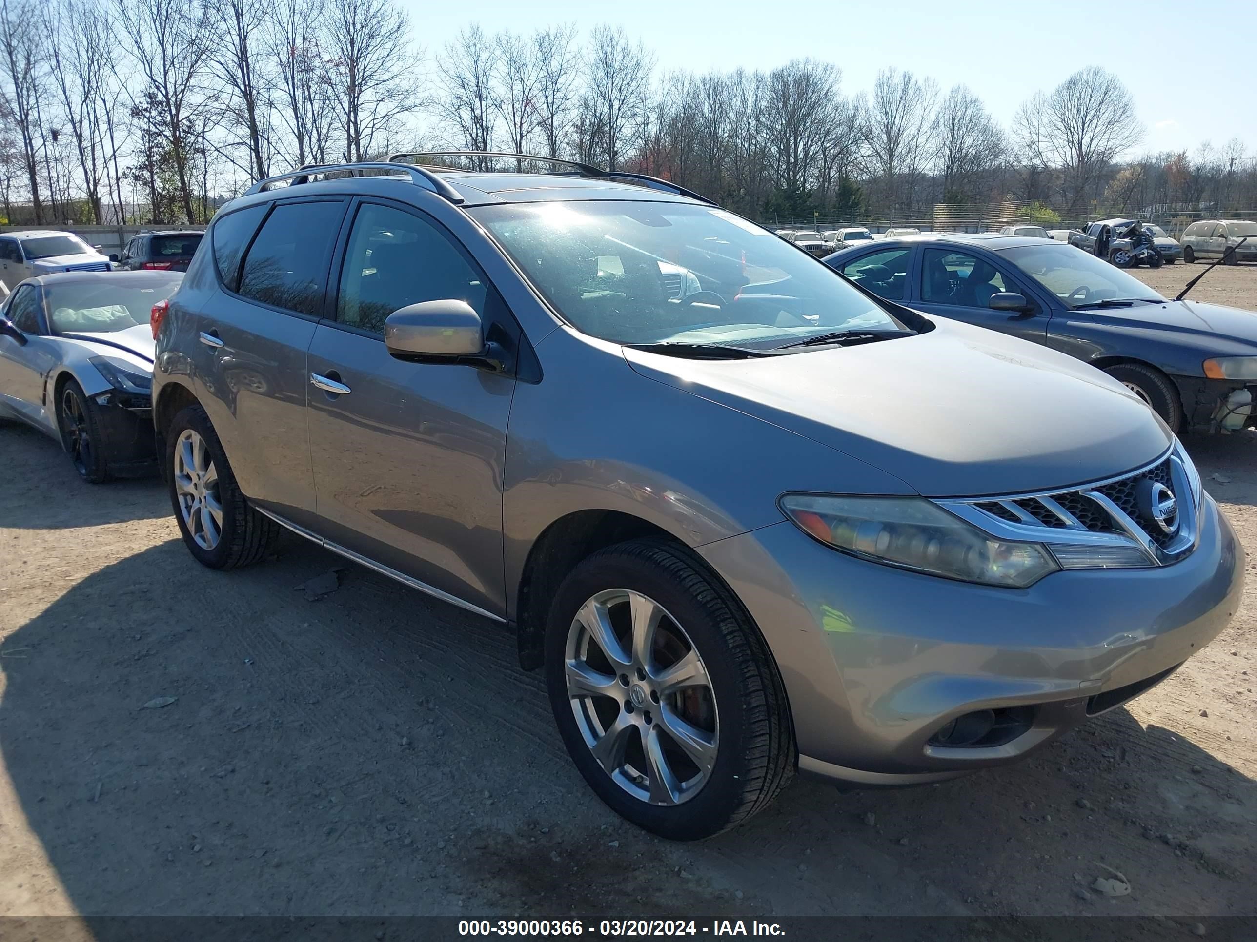 NISSAN MURANO 2012 jn8az1mw3cw227414