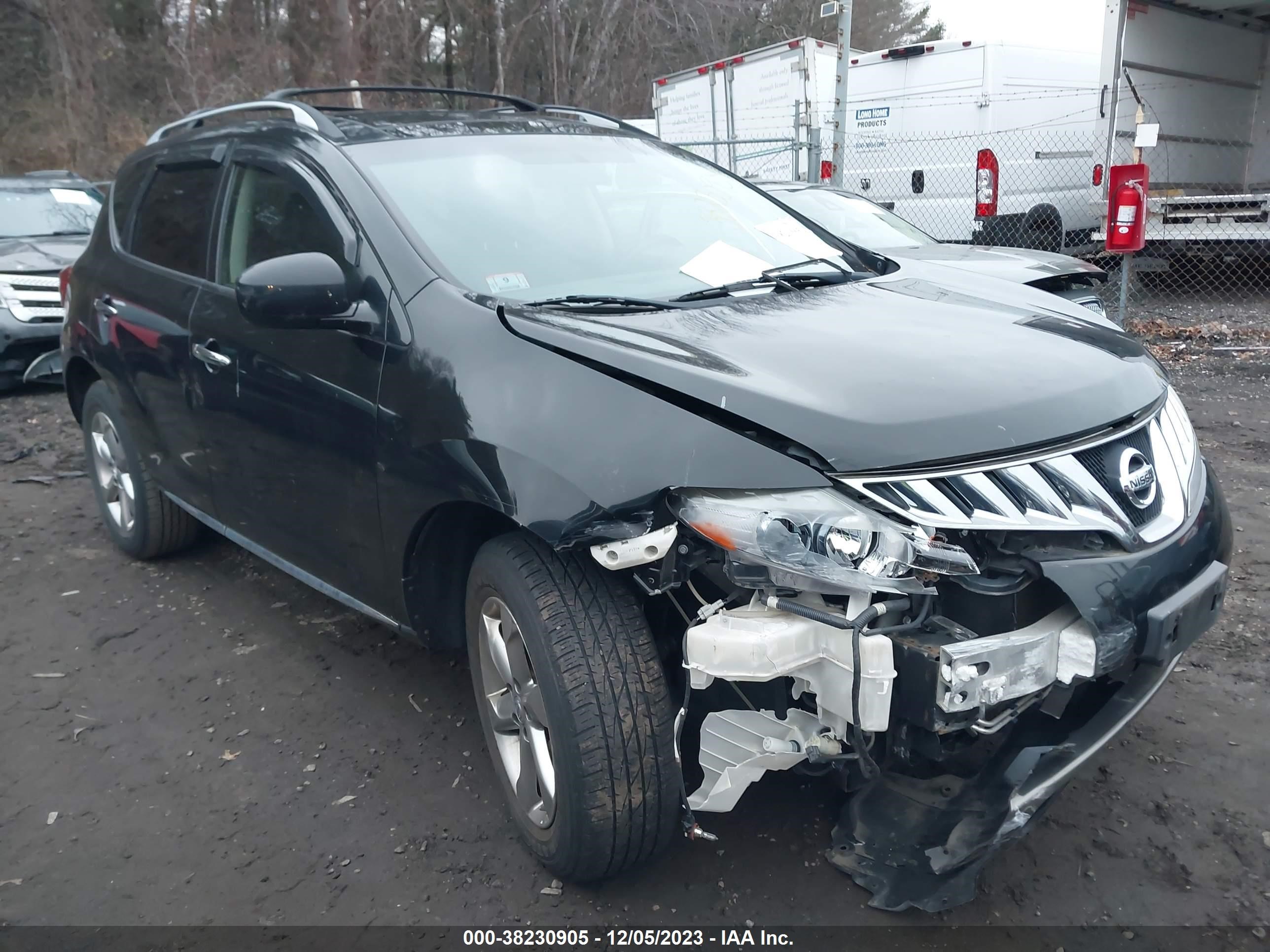 NISSAN MURANO 2010 jn8az1mw4aw140537