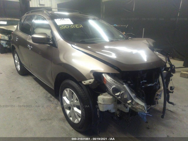 NISSAN MURANO 2011 jn8az1mw4bw160238