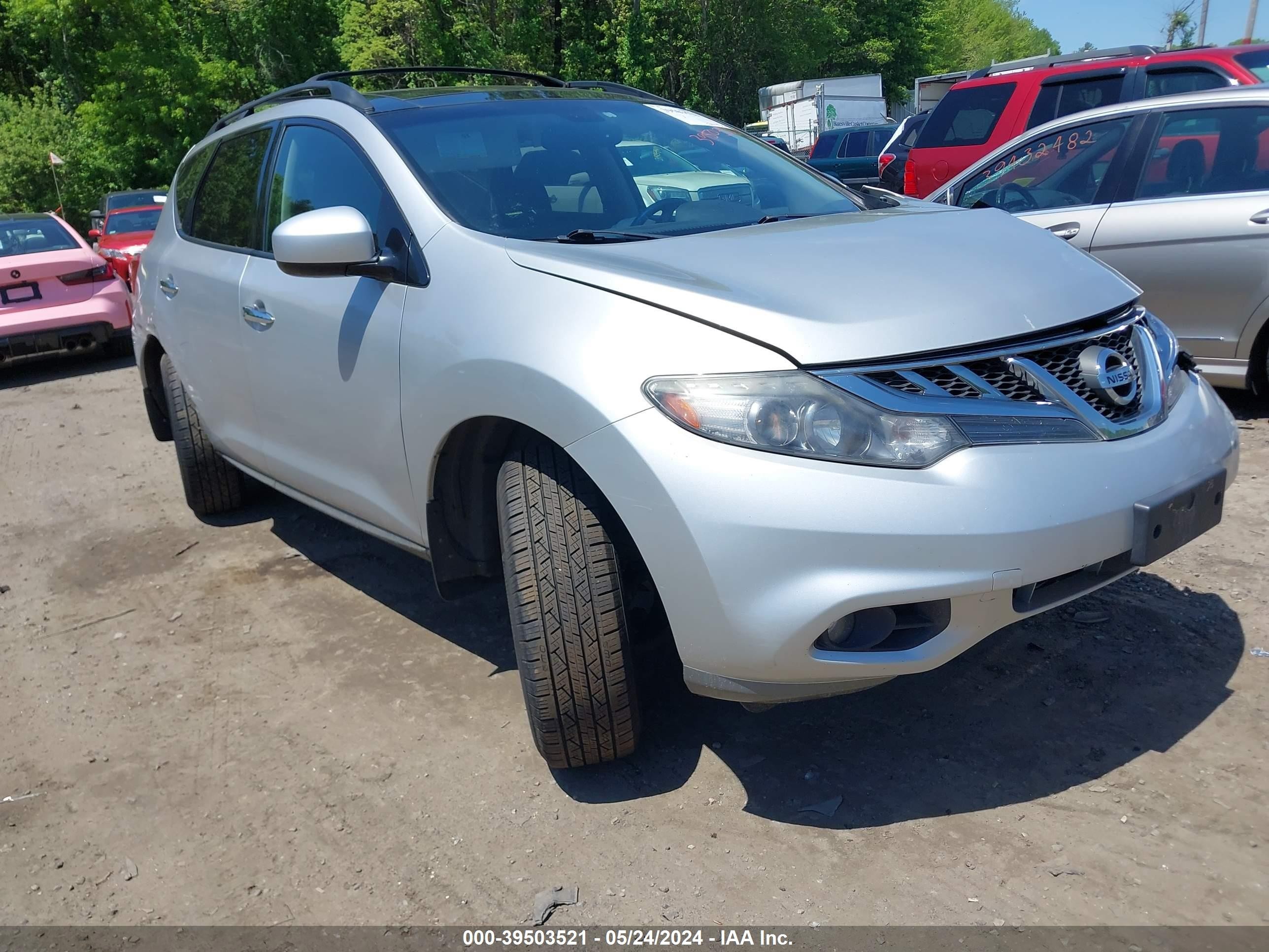 NISSAN MURANO 2011 jn8az1mw4bw164435