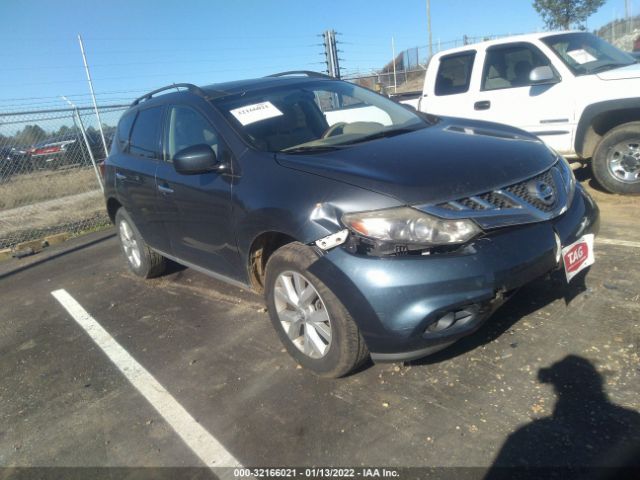 NISSAN MURANO 2012 jn8az1mw4cw209505