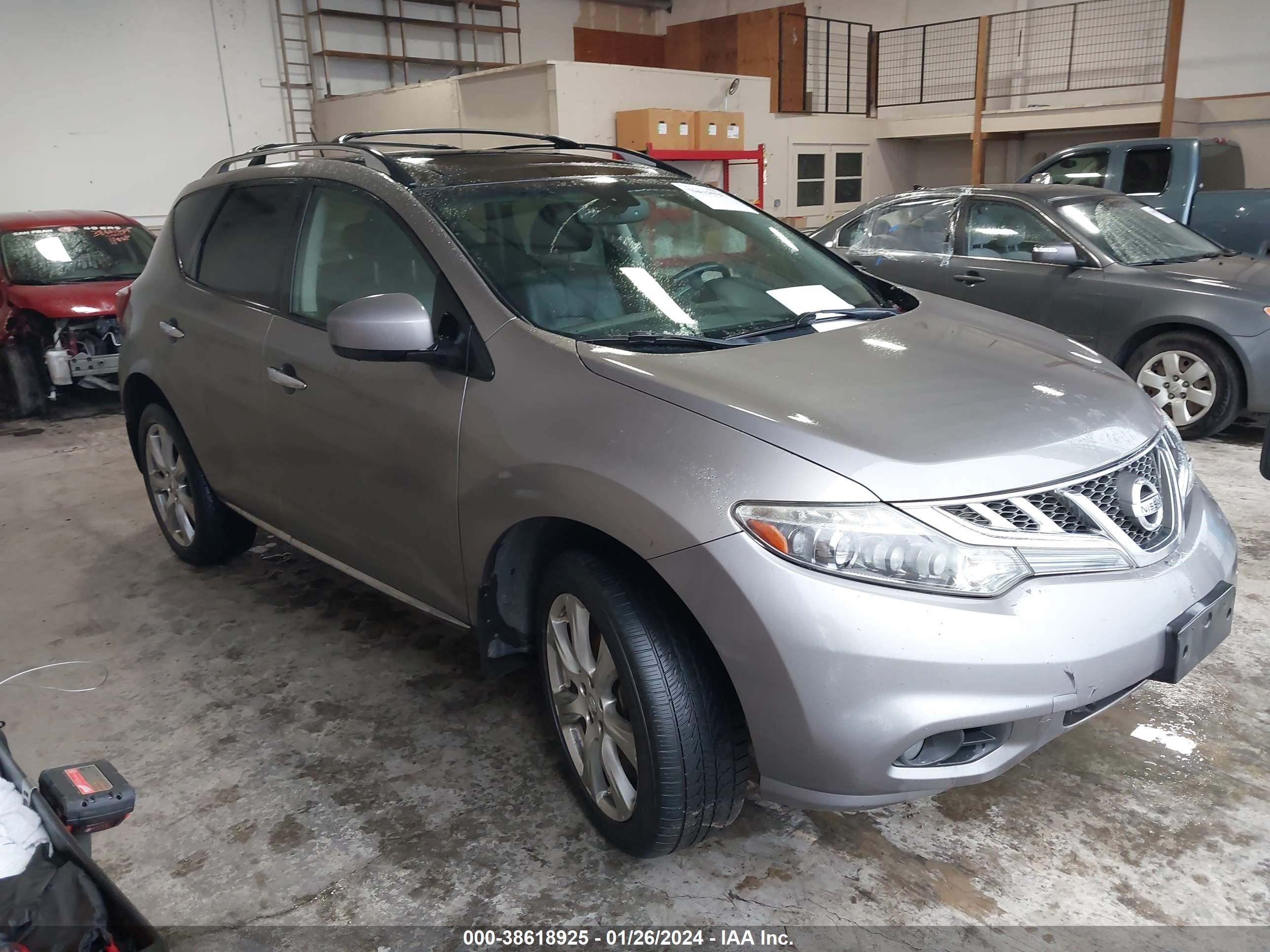 NISSAN MURANO 2012 jn8az1mw4cw219676