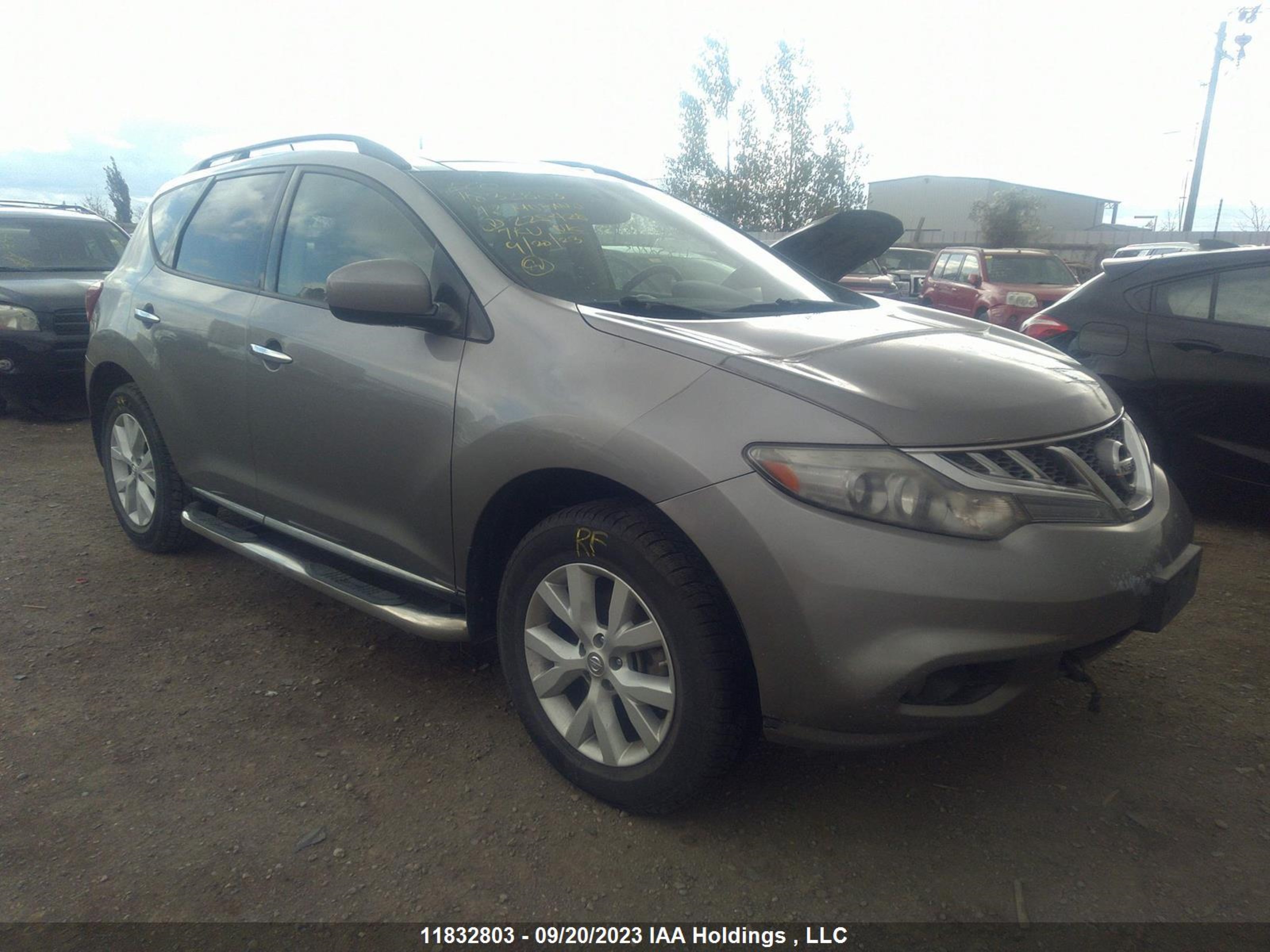 NISSAN MURANO 2012 jn8az1mw4cw225428