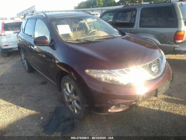 NISSAN MURANO 2013 jn8az1mw4dw314952