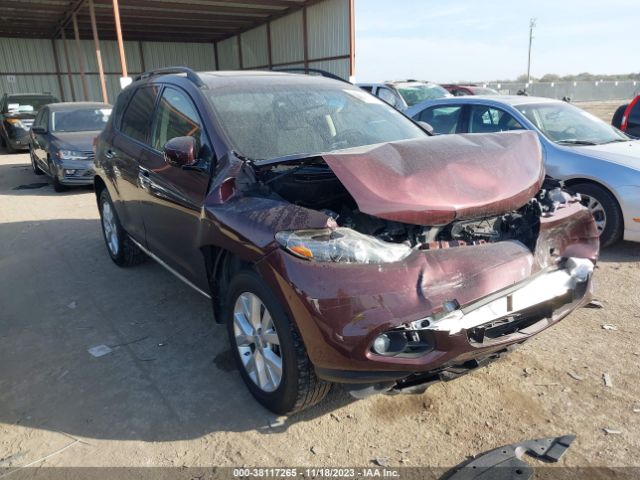 NISSAN MURANO 2014 jn8az1mw4ew524694