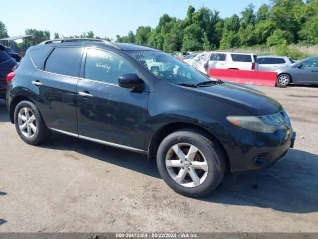 NISSAN MURANO 2010 jn8az1mw5aw102301