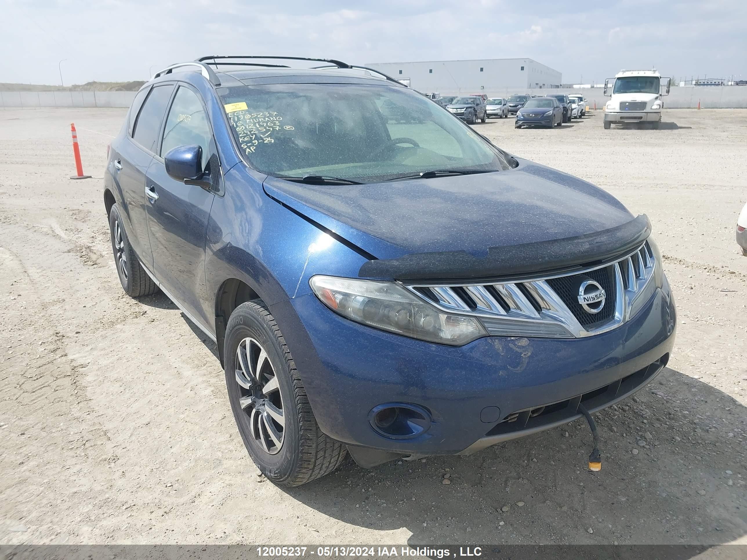 NISSAN MURANO 2010 jn8az1mw5aw121463