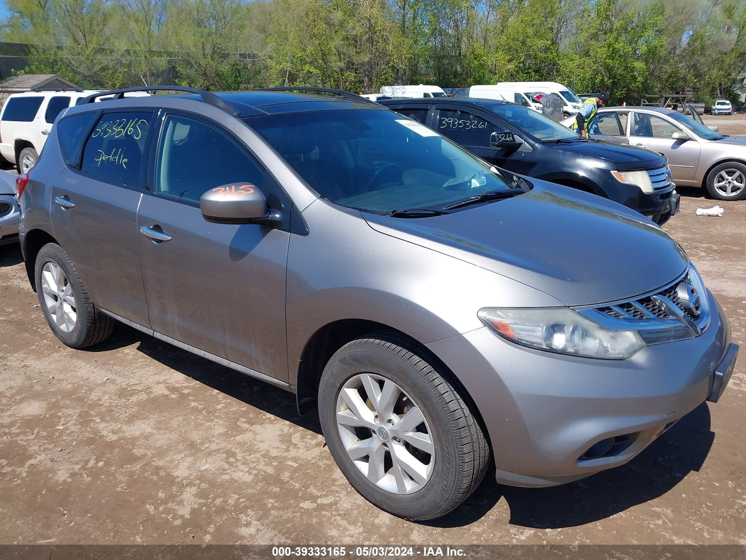 NISSAN MURANO 2011 jn8az1mw5bw153976