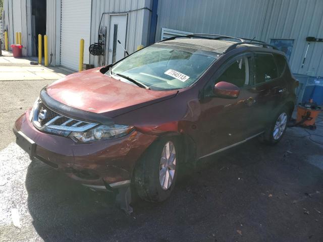 NISSAN MURANO 2012 jn8az1mw5cw215541