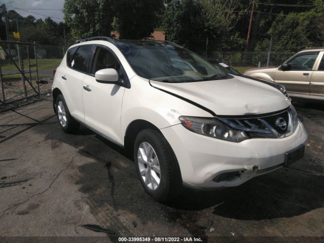 NISSAN MURANO 2012 jn8az1mw5cw230508