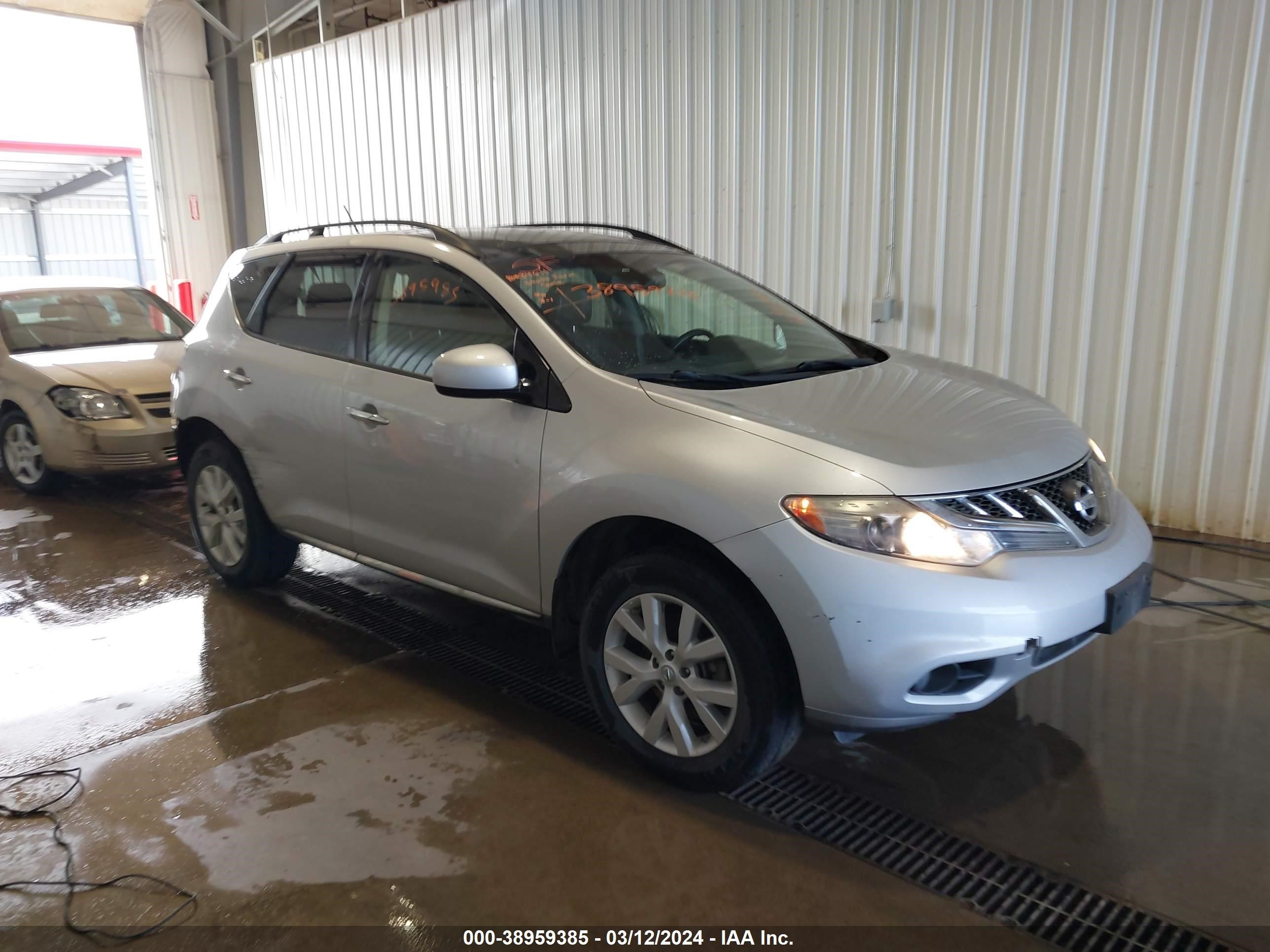 NISSAN MURANO 2013 jn8az1mw5dw306116