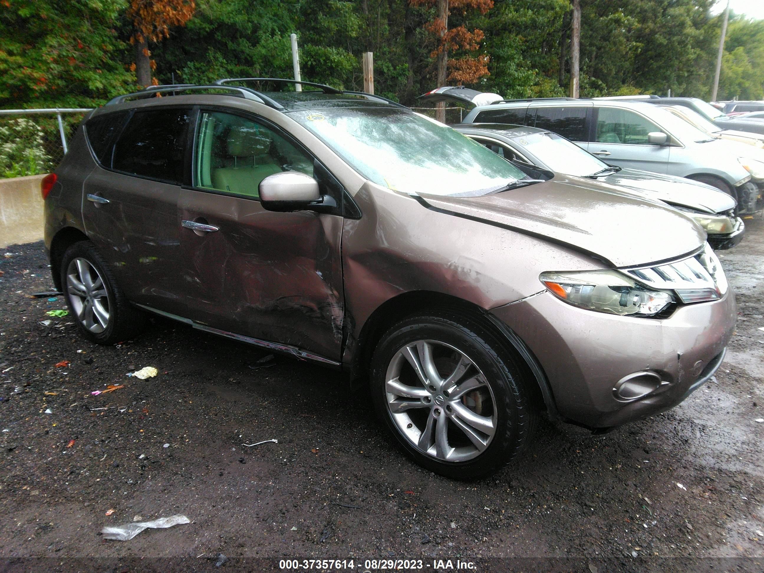 NISSAN MURANO 2010 jn8az1mw6aw105255