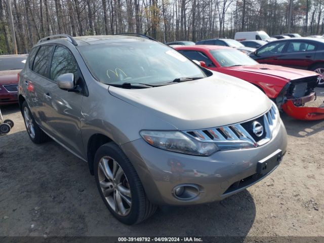 NISSAN MURANO 2010 jn8az1mw6aw112853