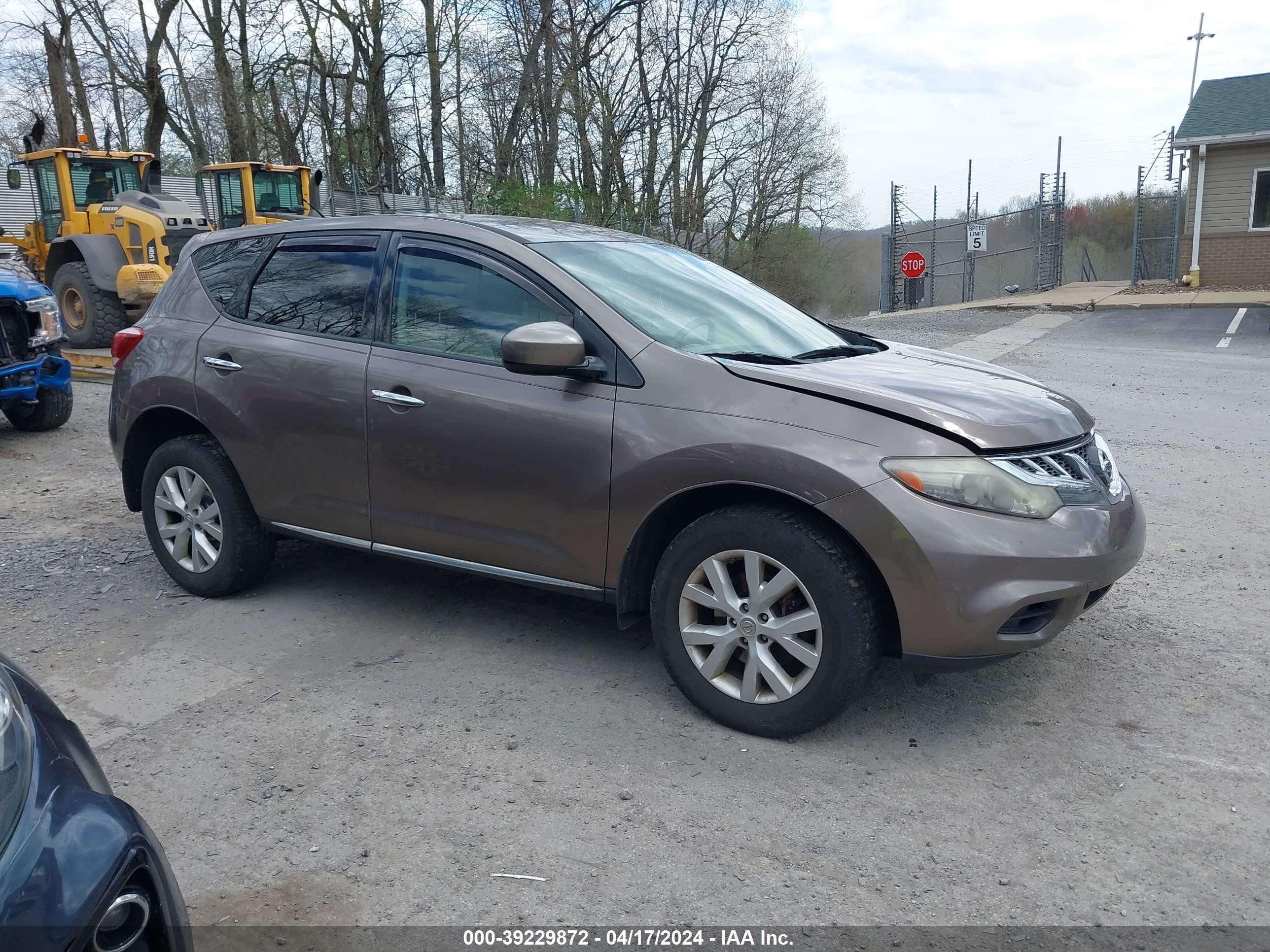 NISSAN MURANO 2011 jn8az1mw6bw167997