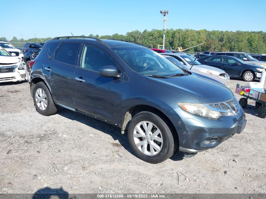 NISSAN MURANO 2011 jn8az1mw6bw173055