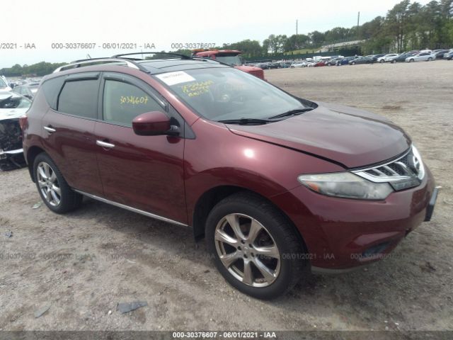 NISSAN MURANO 2012 jn8az1mw6cw220893