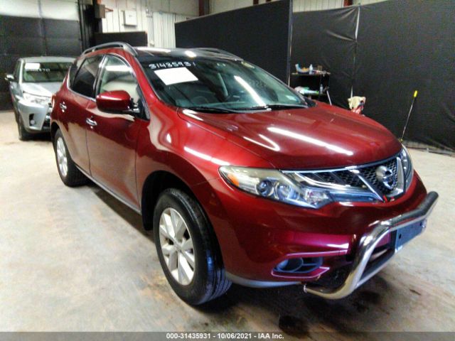 NISSAN MURANO 2012 jn8az1mw6cw223826