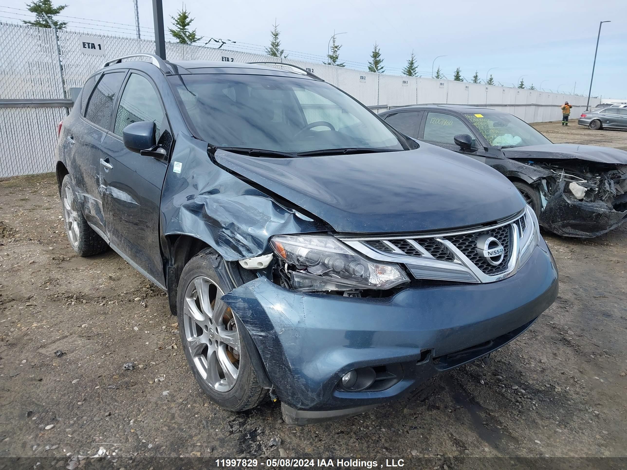 NISSAN MURANO 2012 jn8az1mw6cw225110