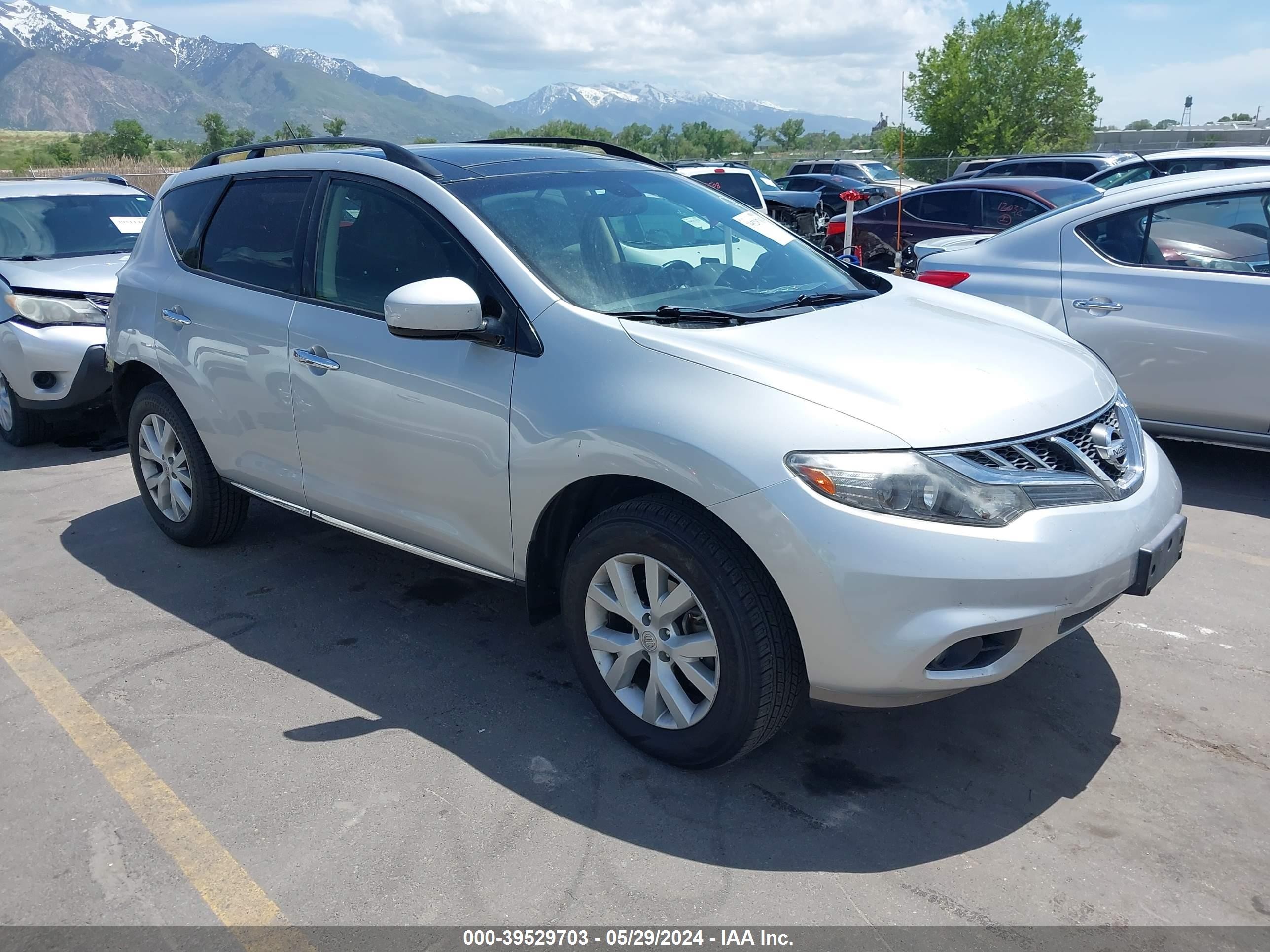 NISSAN MURANO 2012 jn8az1mw6cw237483