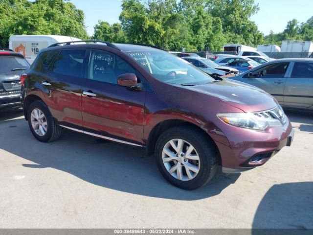 NISSAN MURANO 2013 jn8az1mw6dw322390