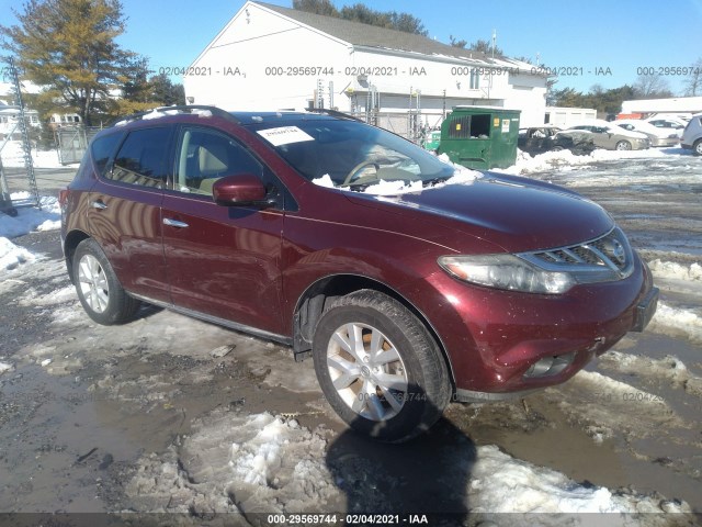 NISSAN MURANO 2011 jn8az1mw7bw155065