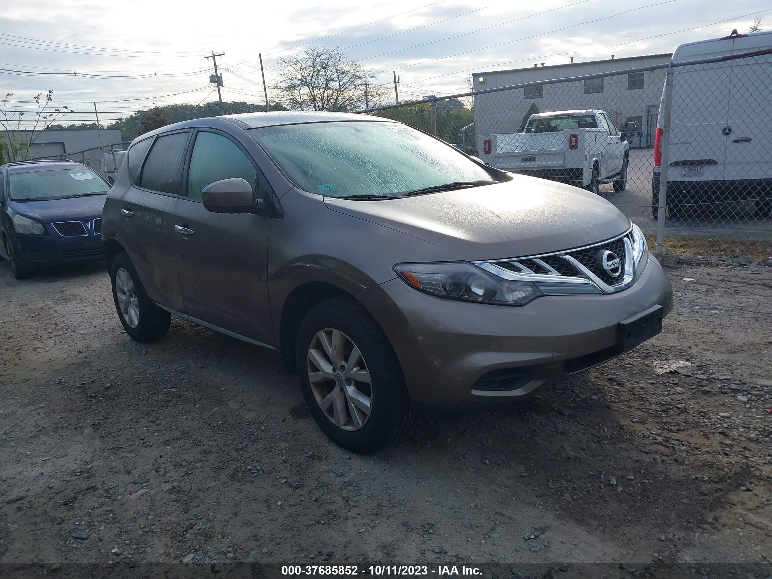 NISSAN MURANO 2011 jn8az1mw7bw164395