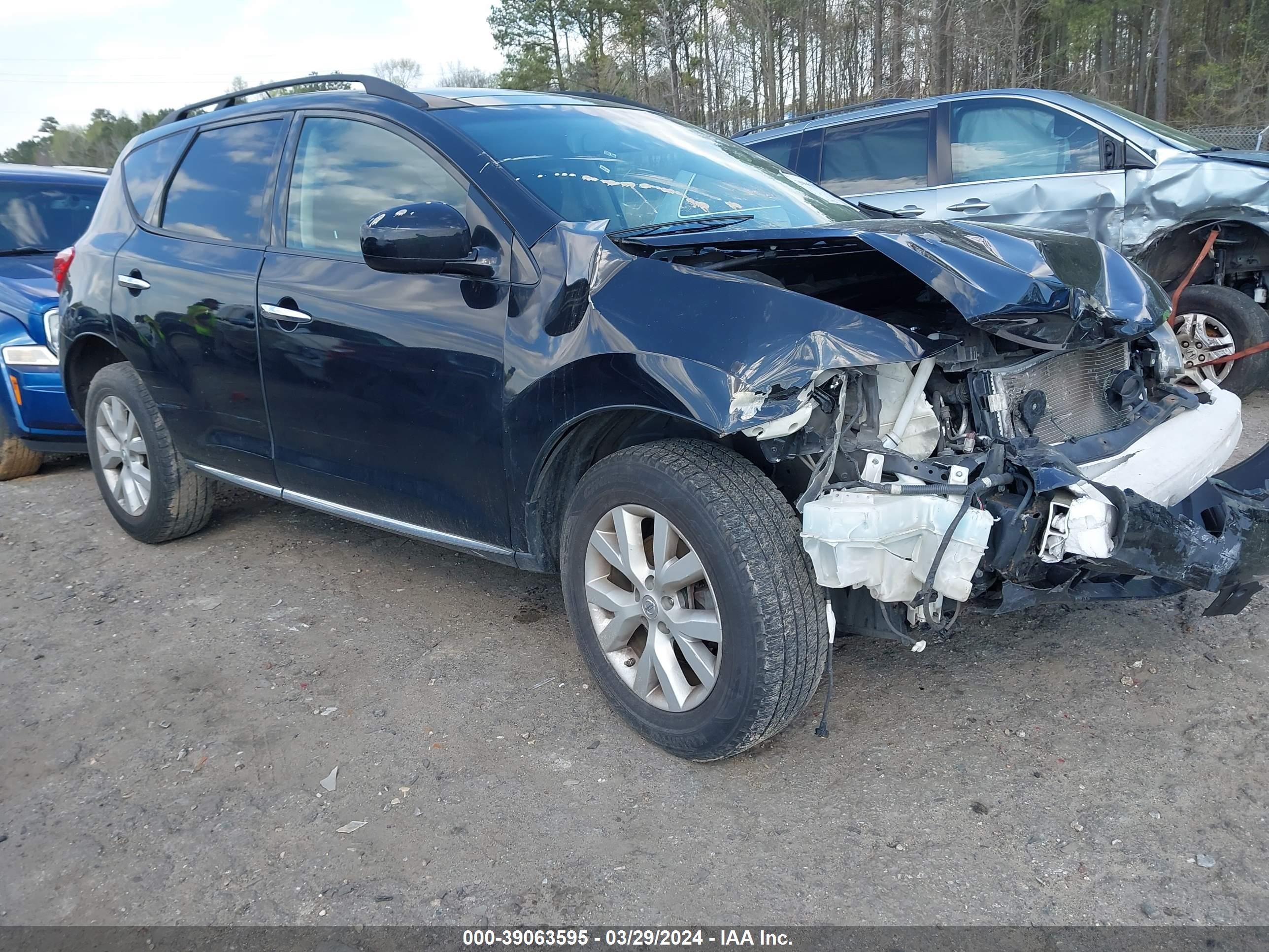 NISSAN MURANO 2011 jn8az1mw7bw168320