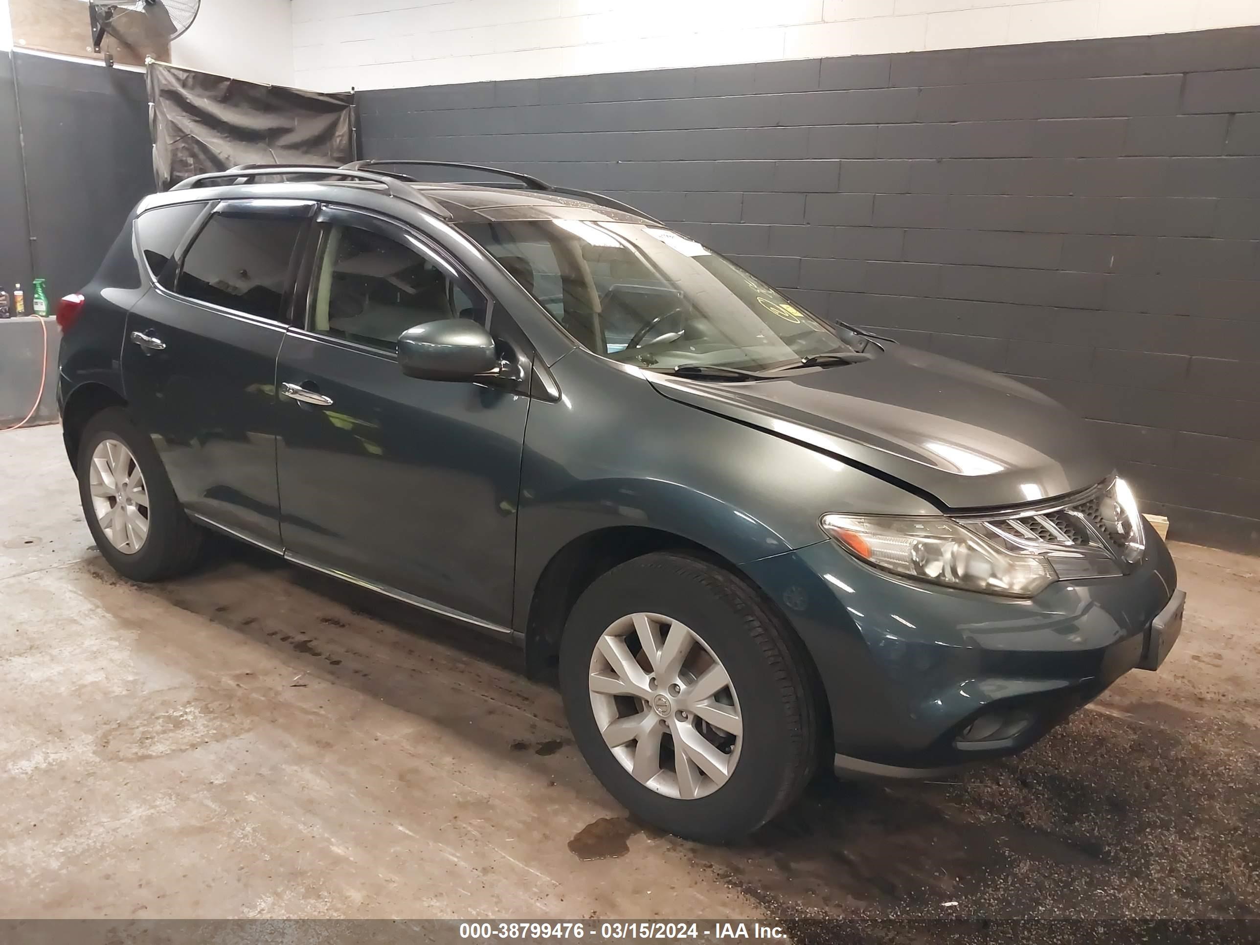 NISSAN MURANO 2011 jn8az1mw7bw179527