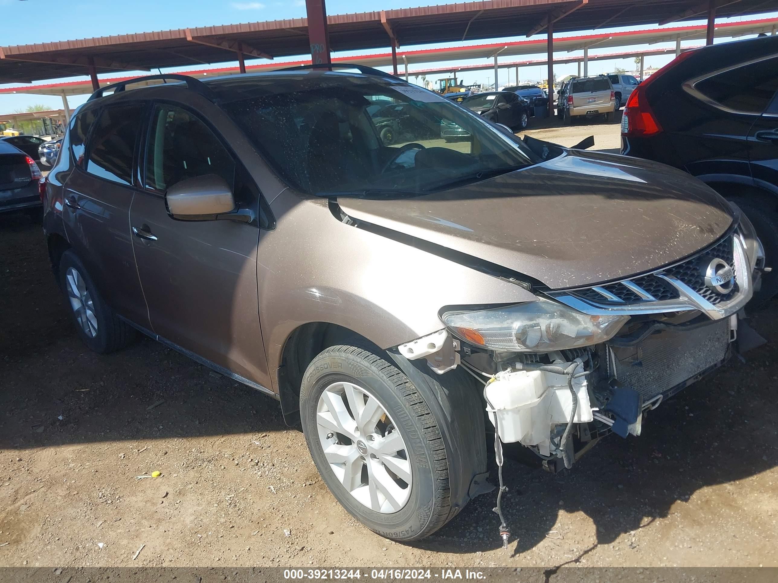 NISSAN MURANO 2012 jn8az1mw7cw218506