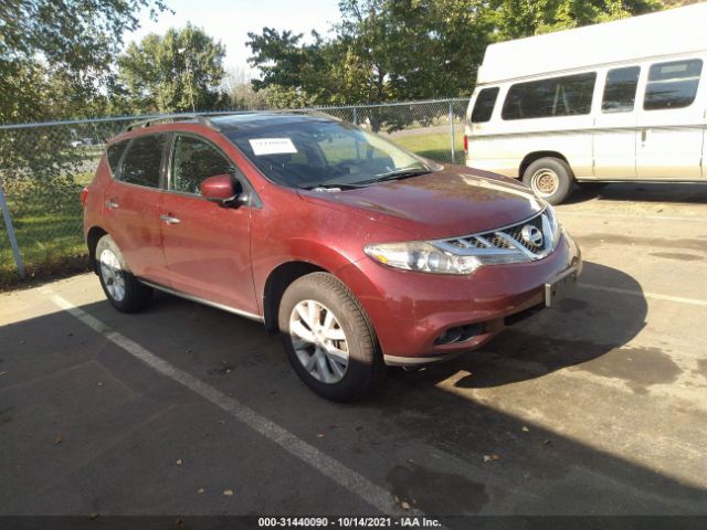 NISSAN MURANO 2012 jn8az1mw7cw220546