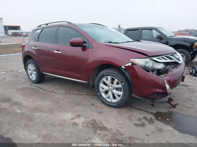 NISSAN MURANO 2012 jn8az1mw7cw222944