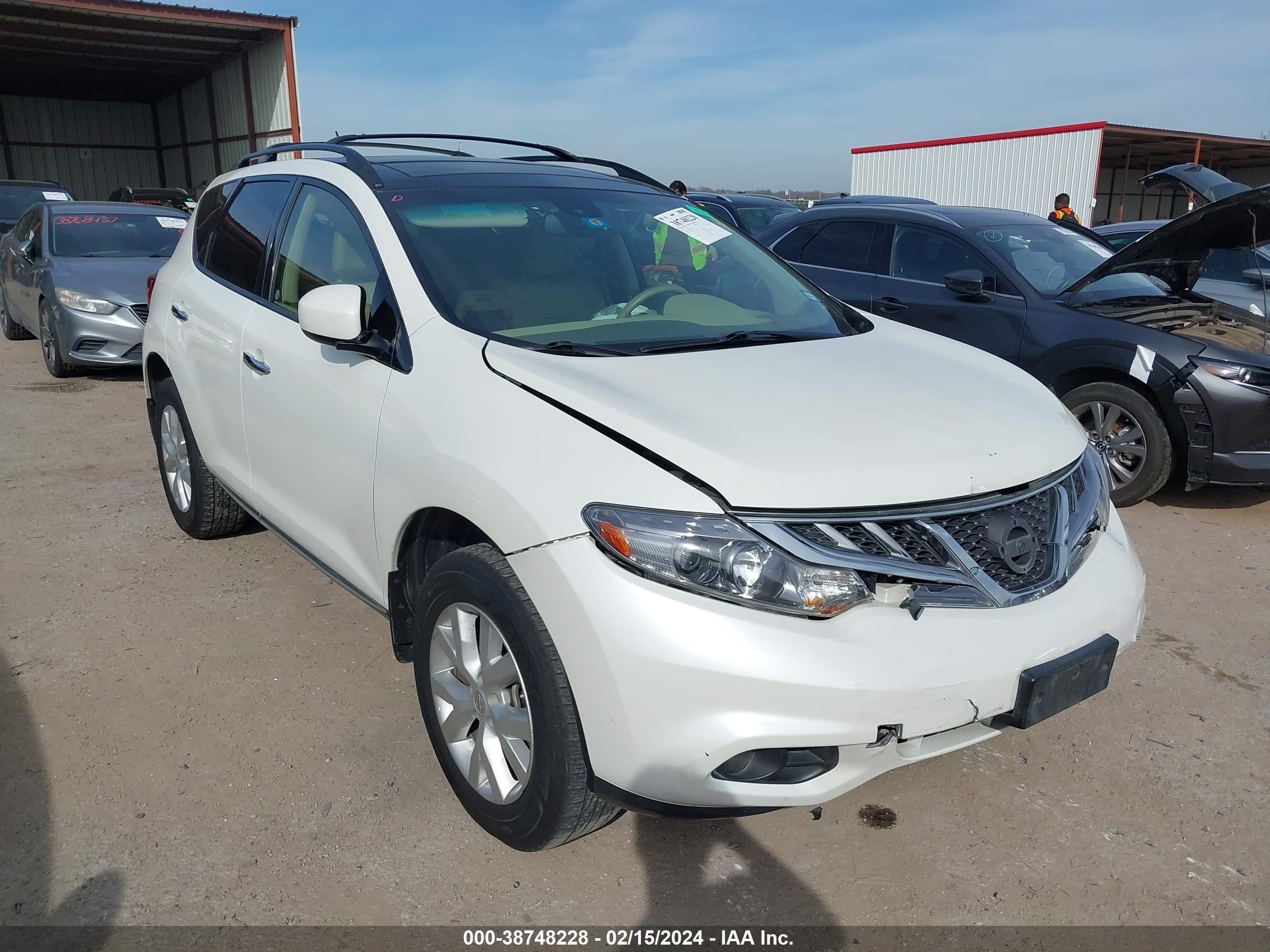 NISSAN MURANO 2013 jn8az1mw7dw307946