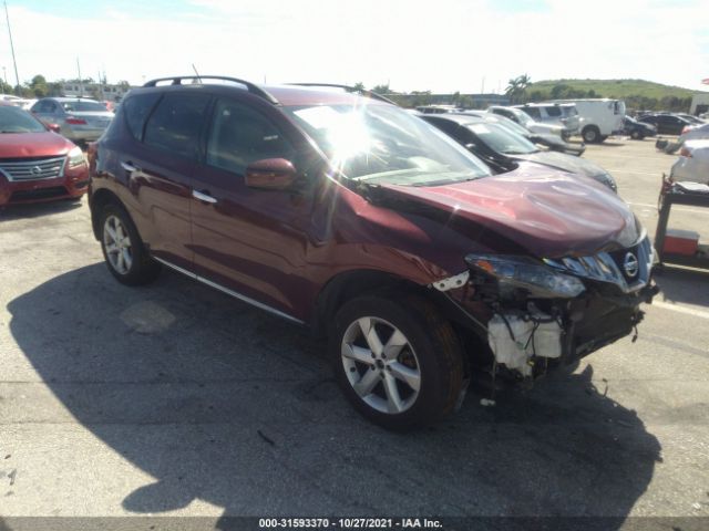 NISSAN MURANO 2010 jn8az1mw8aw107914