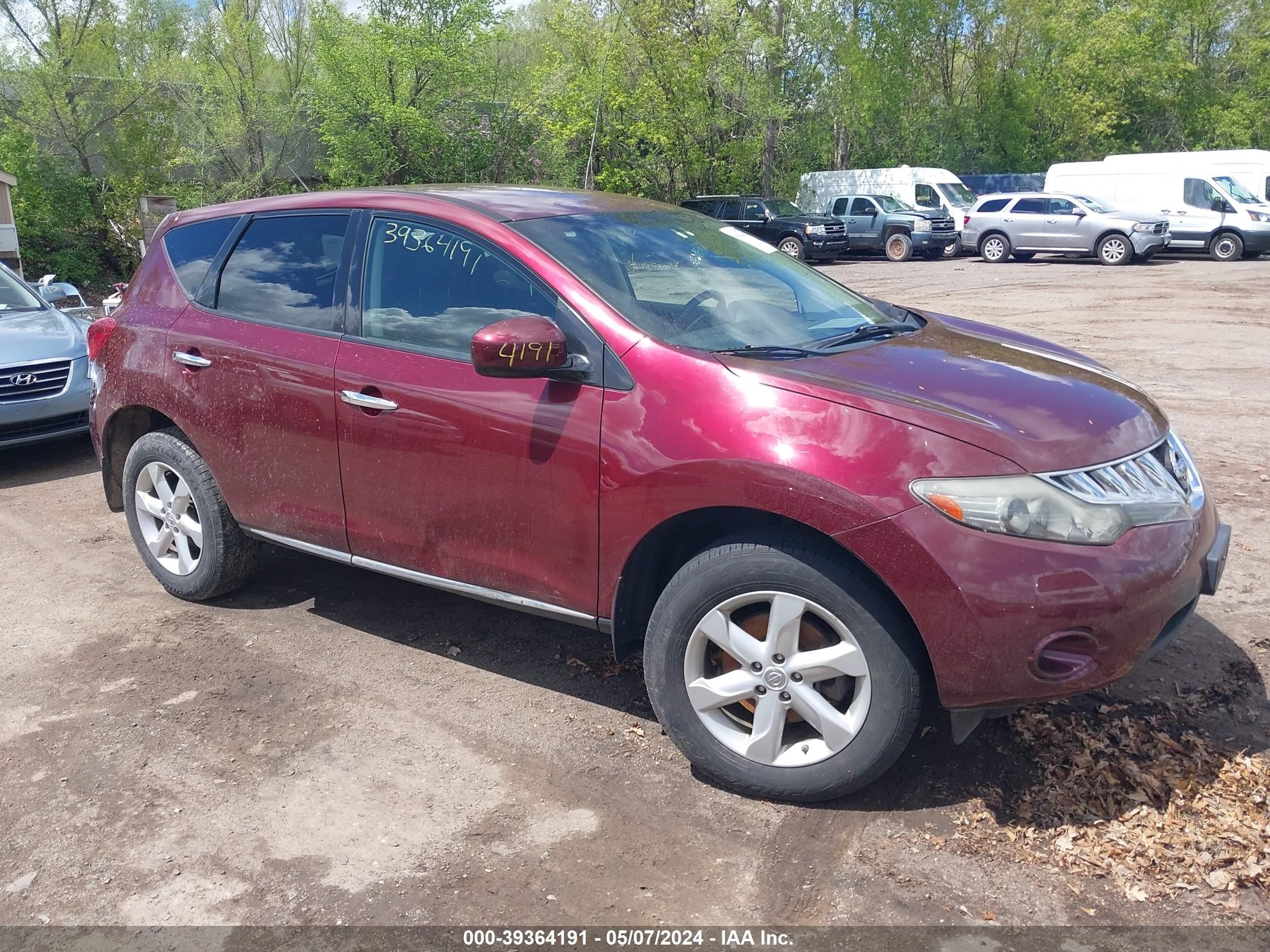 NISSAN MURANO 2010 jn8az1mw8aw136362