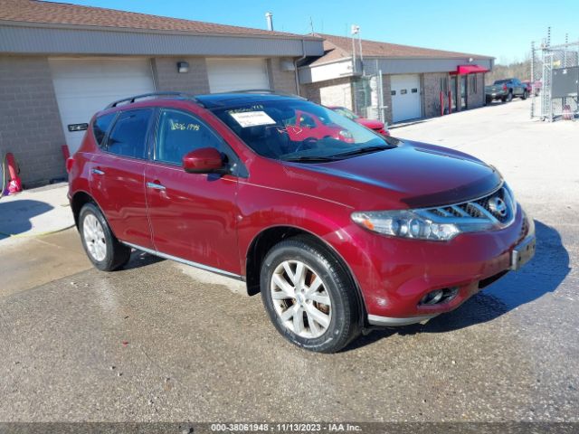 NISSAN MURANO 2011 jn8az1mw8bw154880