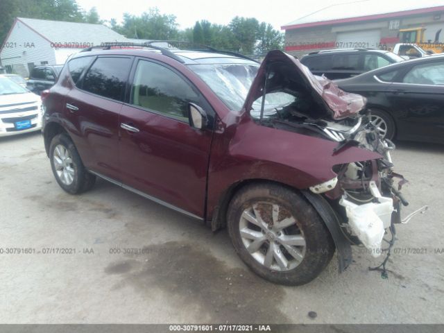 NISSAN MURANO 2011 jn8az1mw8bw182923