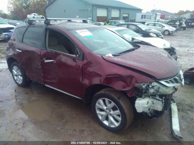 NISSAN MURANO 2011 jn8az1mw8bw185871