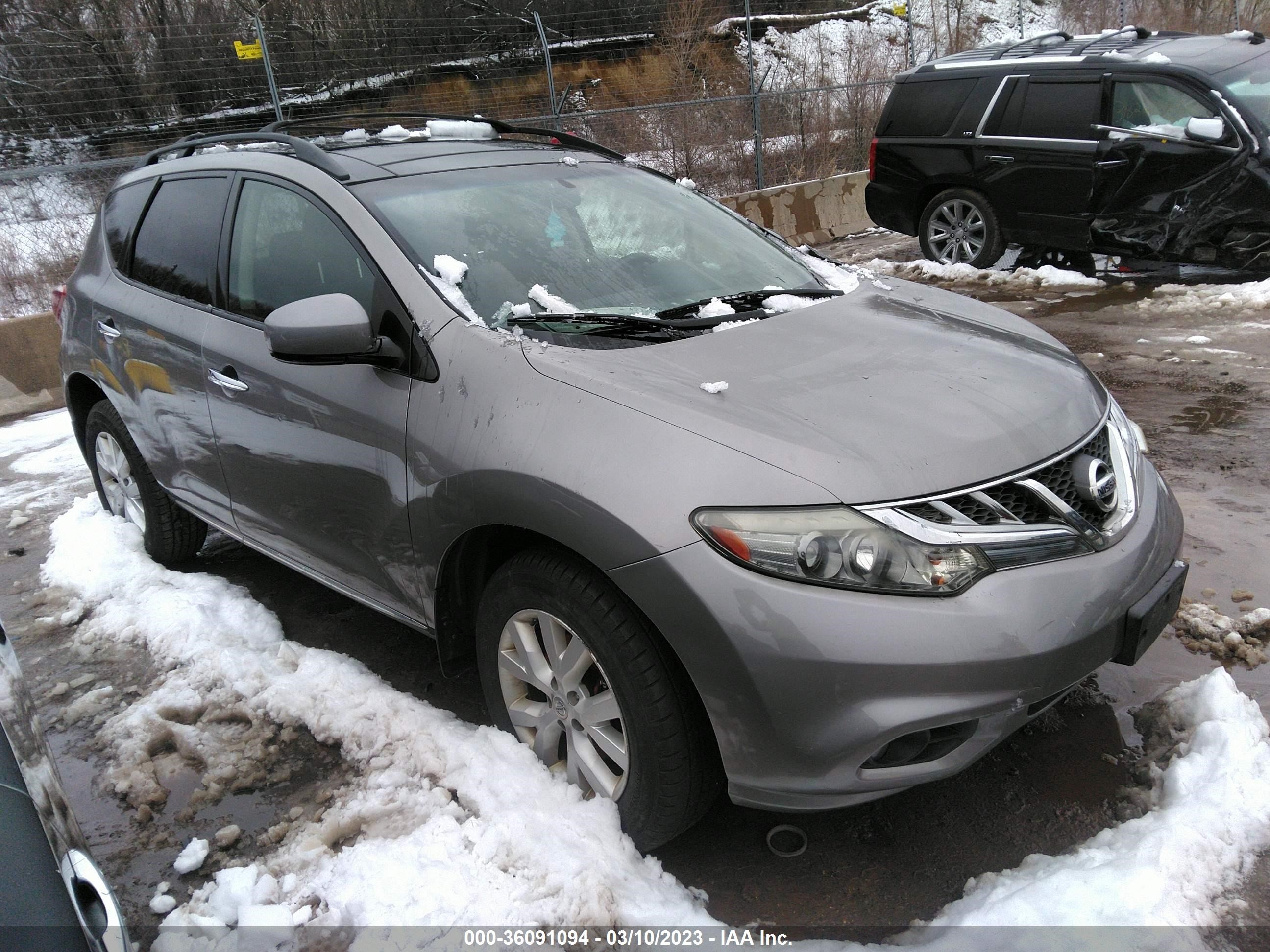 NISSAN MURANO 2012 jn8az1mw8cw205067