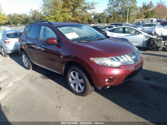 NISSAN MURANO 2010 jn8az1mw9aw109204